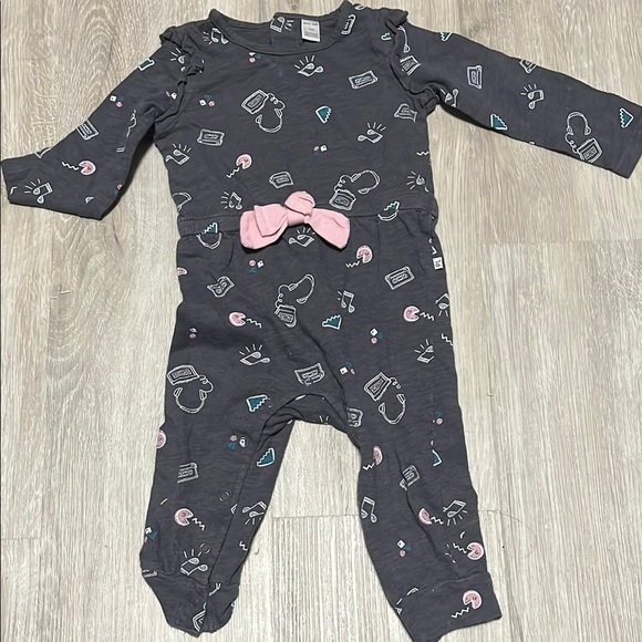 Kids One Piece with Pink Bow - Picture 1 of 1